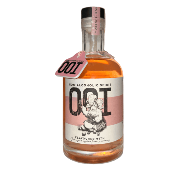Geniet van het subtiele karakter van OOI non alcoholic spirit, een alcoholvrije aperitief met een vleugje Jonagold appel.